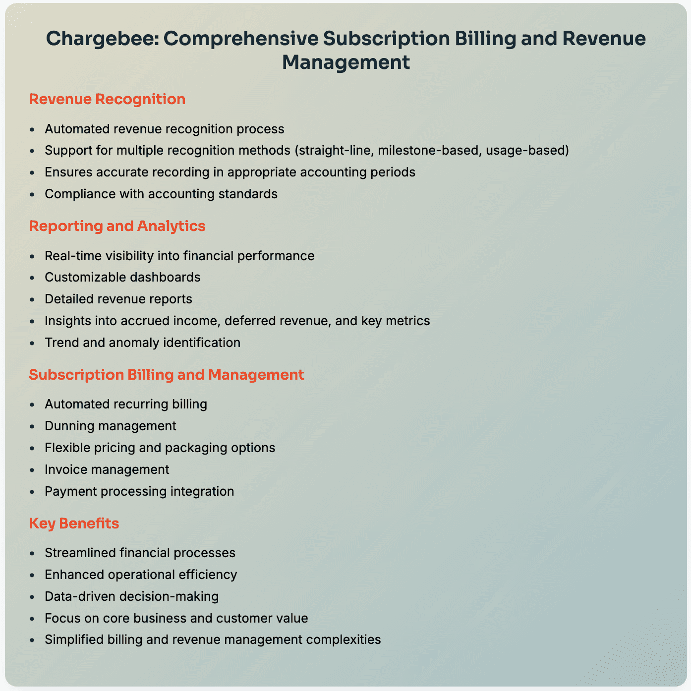 How Chargebee can help with accrued income and revenue recognition